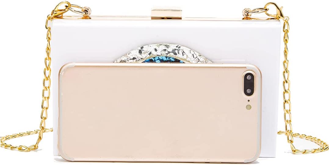 Evil Eye Clutch - Acrylic