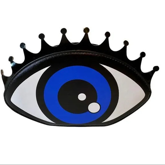 Evil Eye Clutch - Patent Leather Crossbody