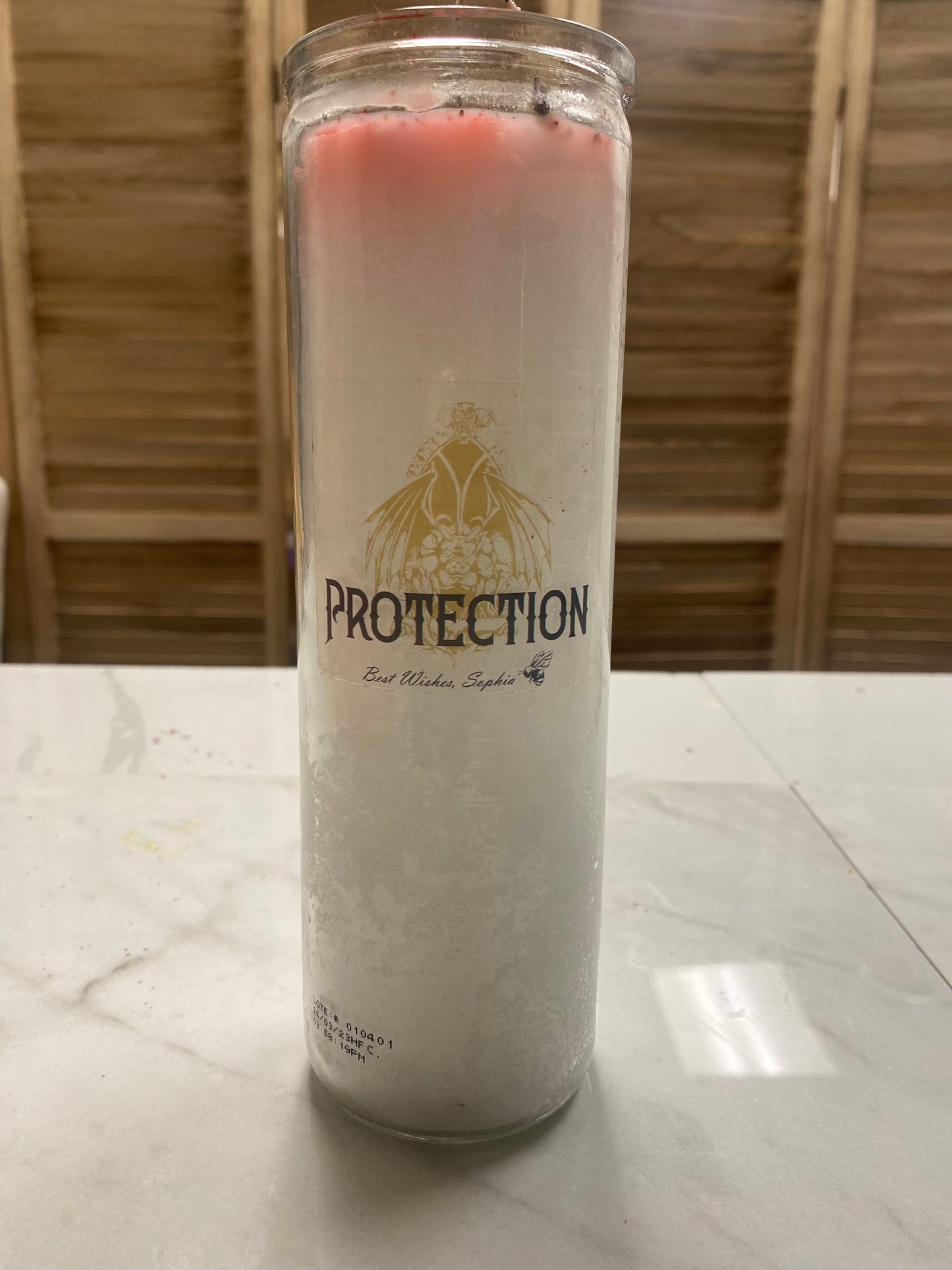 Intention Candle: Protection