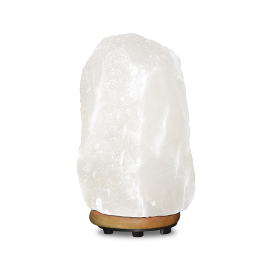 Himalayan Glow Rare Large Natural White Salt lamp