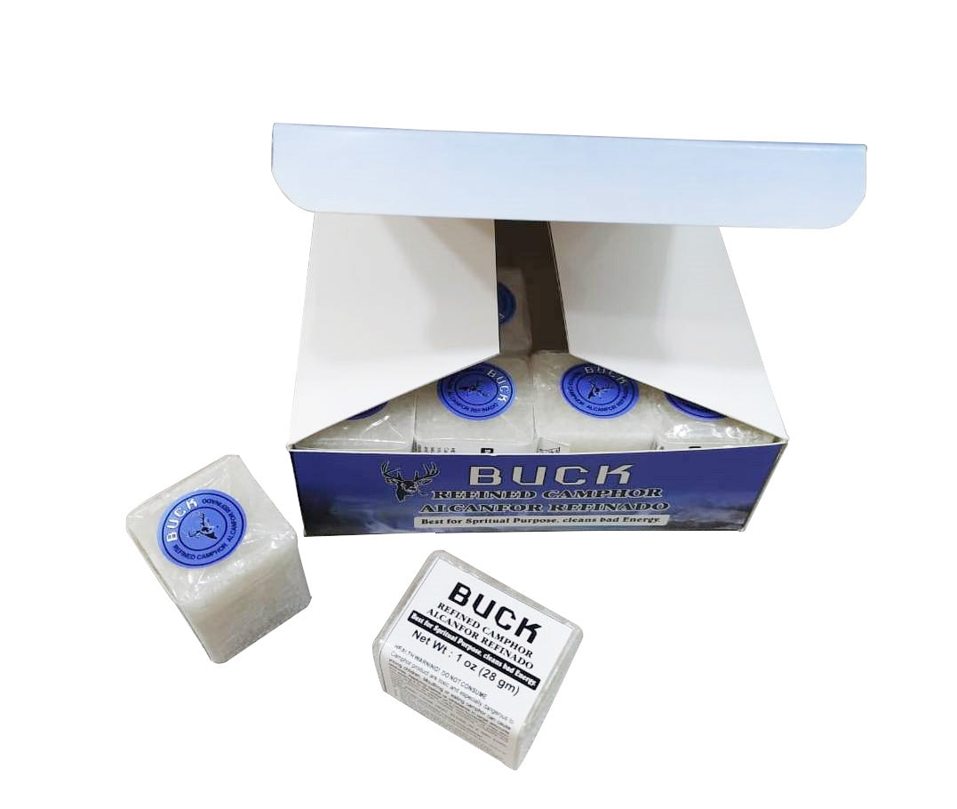 Buck Brand Refined Camphor (Made in India)