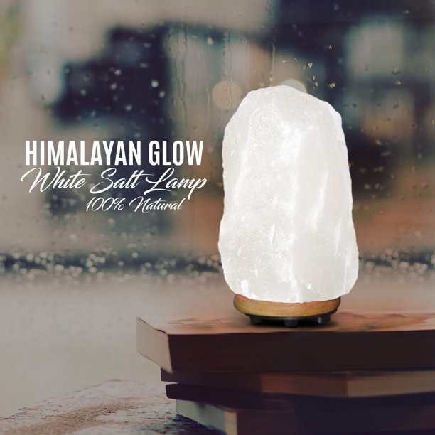 Himalayan Glow Rare Large Natural White Salt lamp