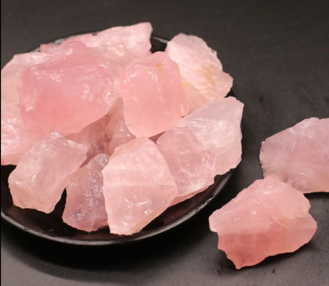 Rose Quartz Raw Crystal