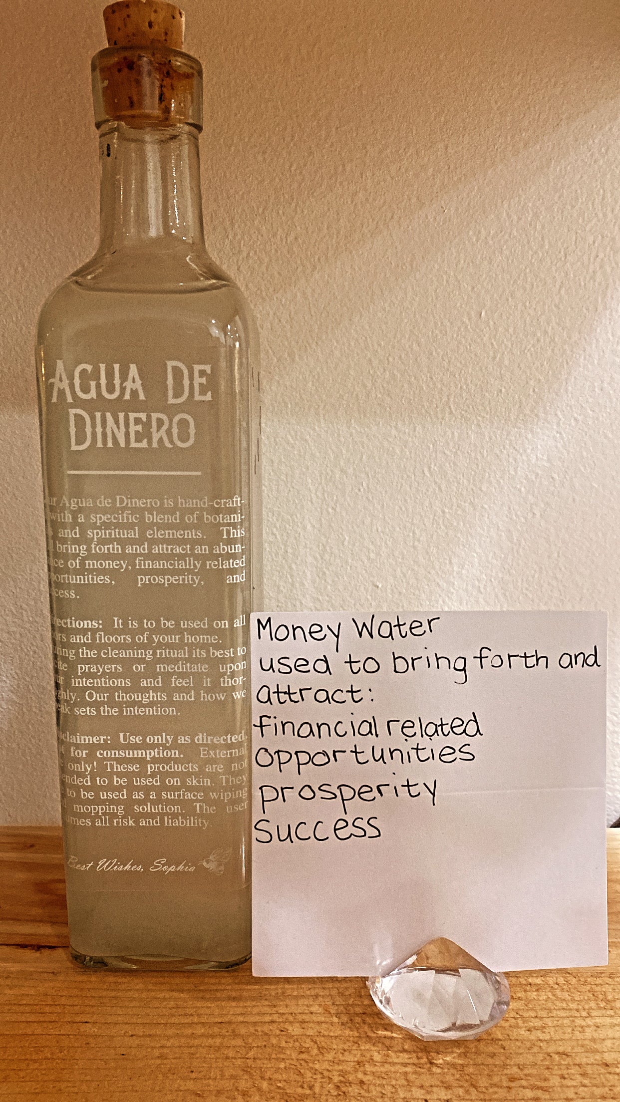 Agua de Dinero