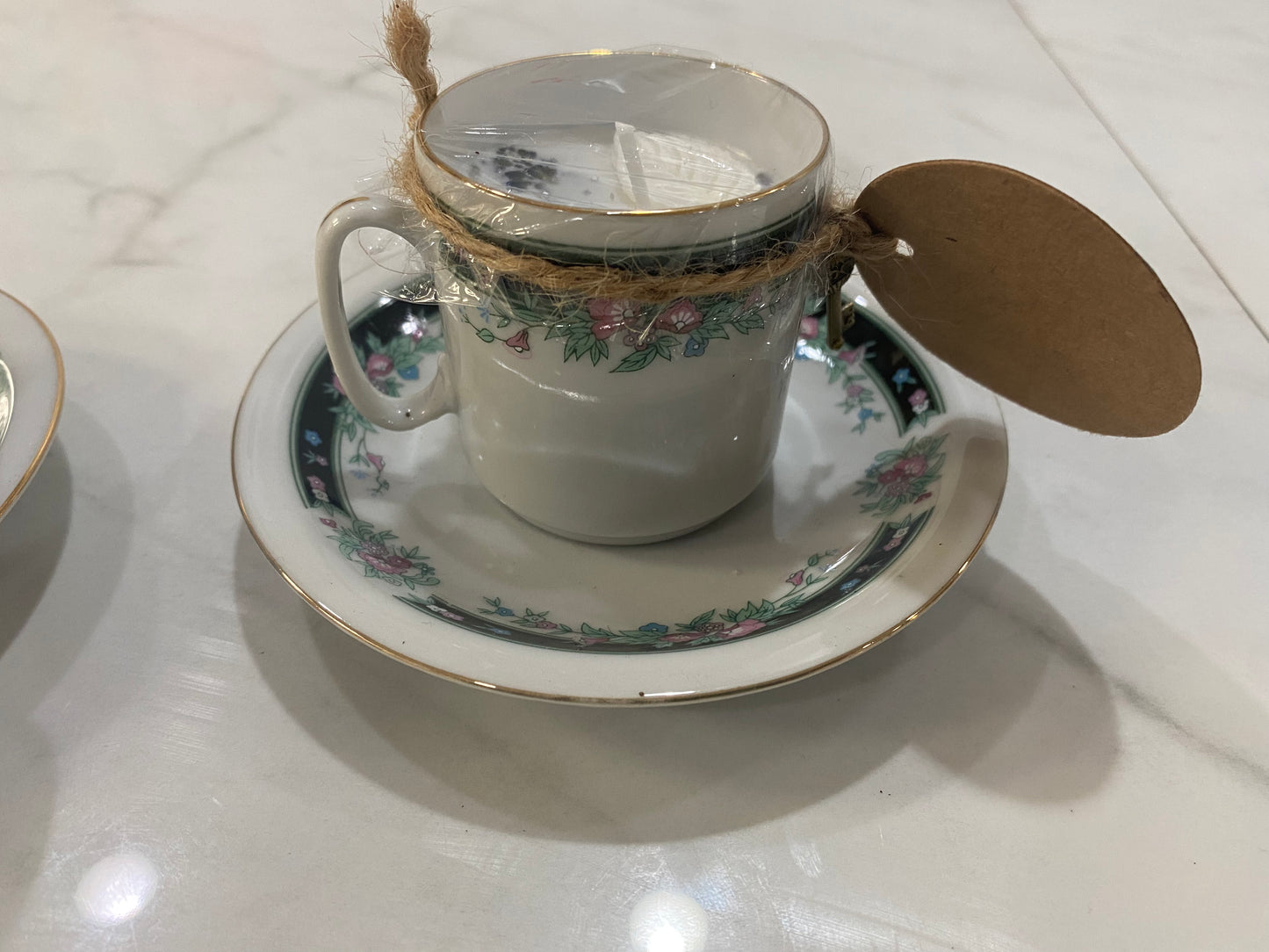 Tea Cup Candle