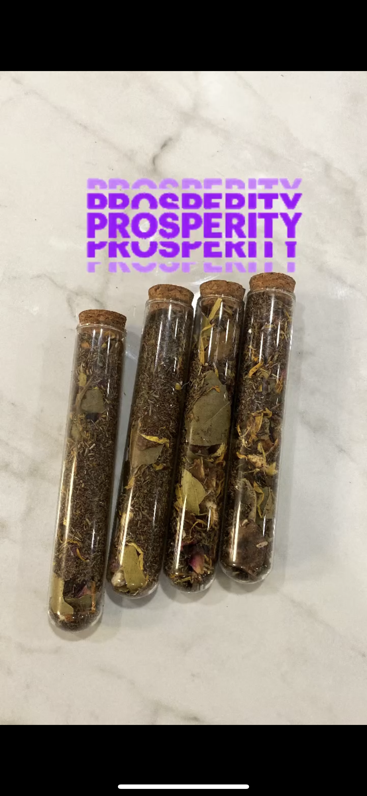 Intention Candle: Prosperity