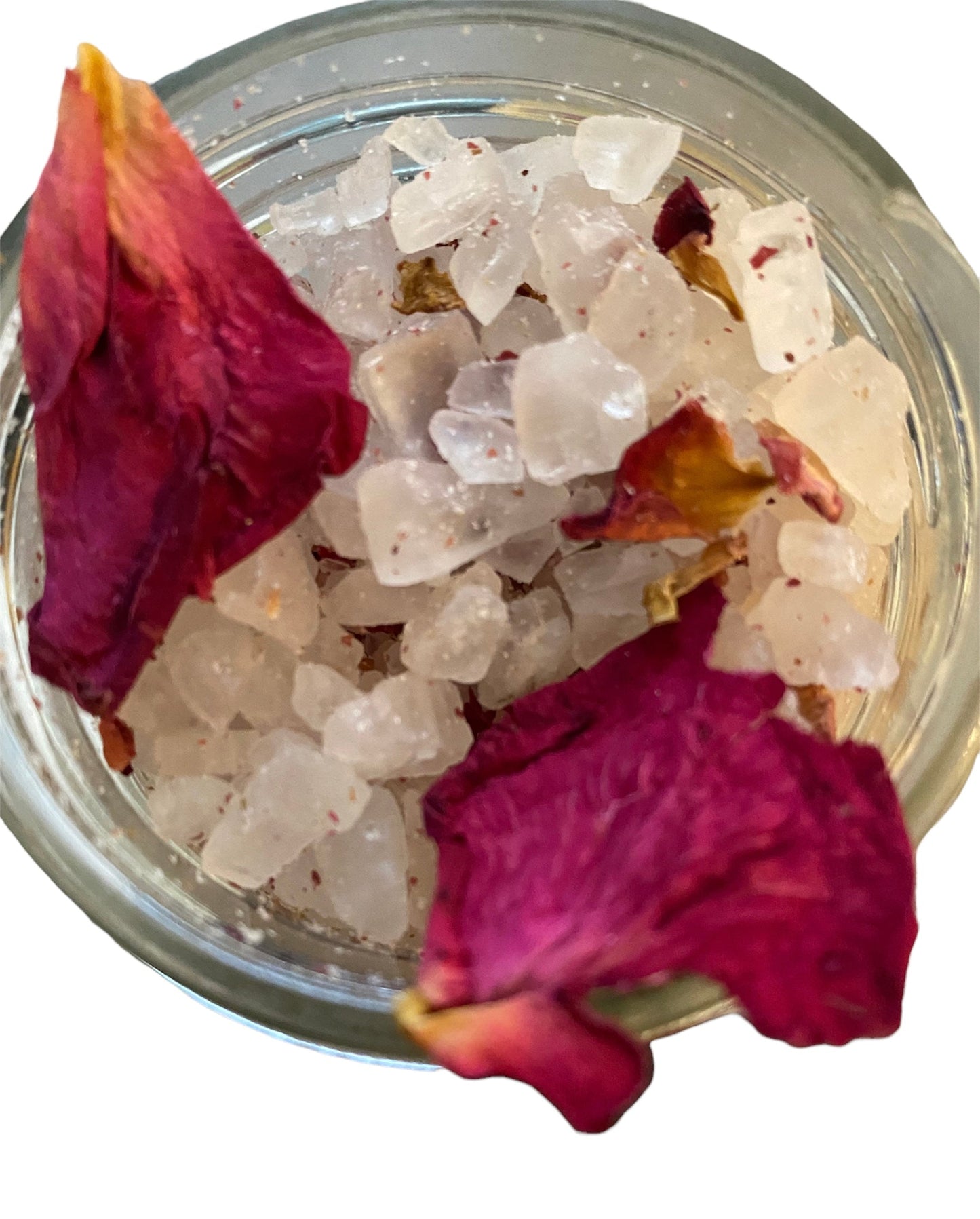 Love Bath Soak with Rose Quartz /  Baños para atraer la Intencion de Amor