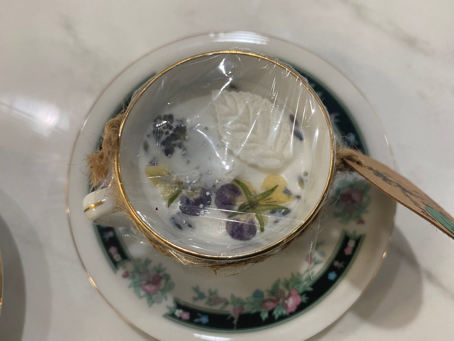 Tea Cup Candle