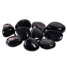 Black Tourmaline B grade Tumbled Stones (Small)